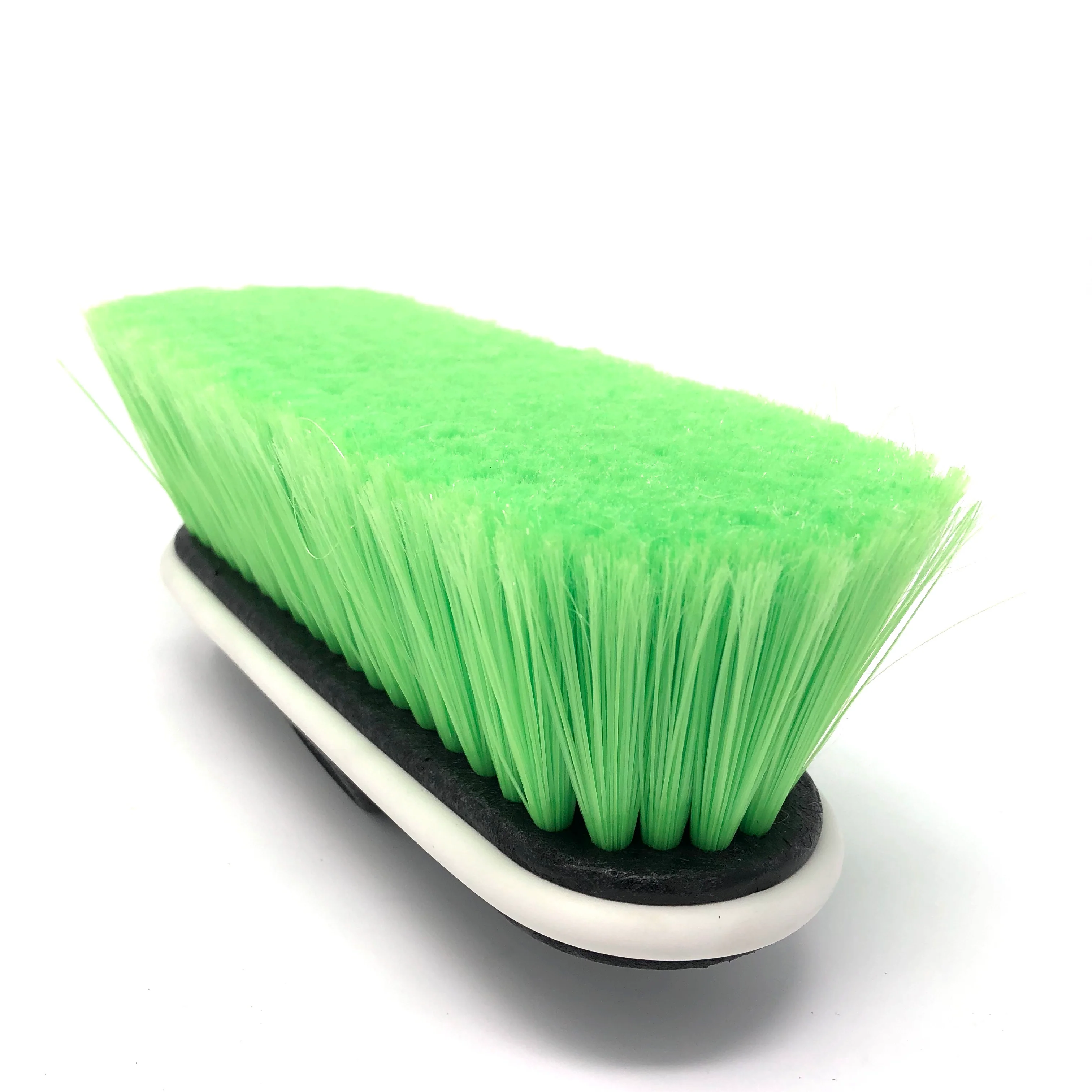 Easy Reach 9" Extra Soft Green Bristle Brush w/bumper - Image 3
