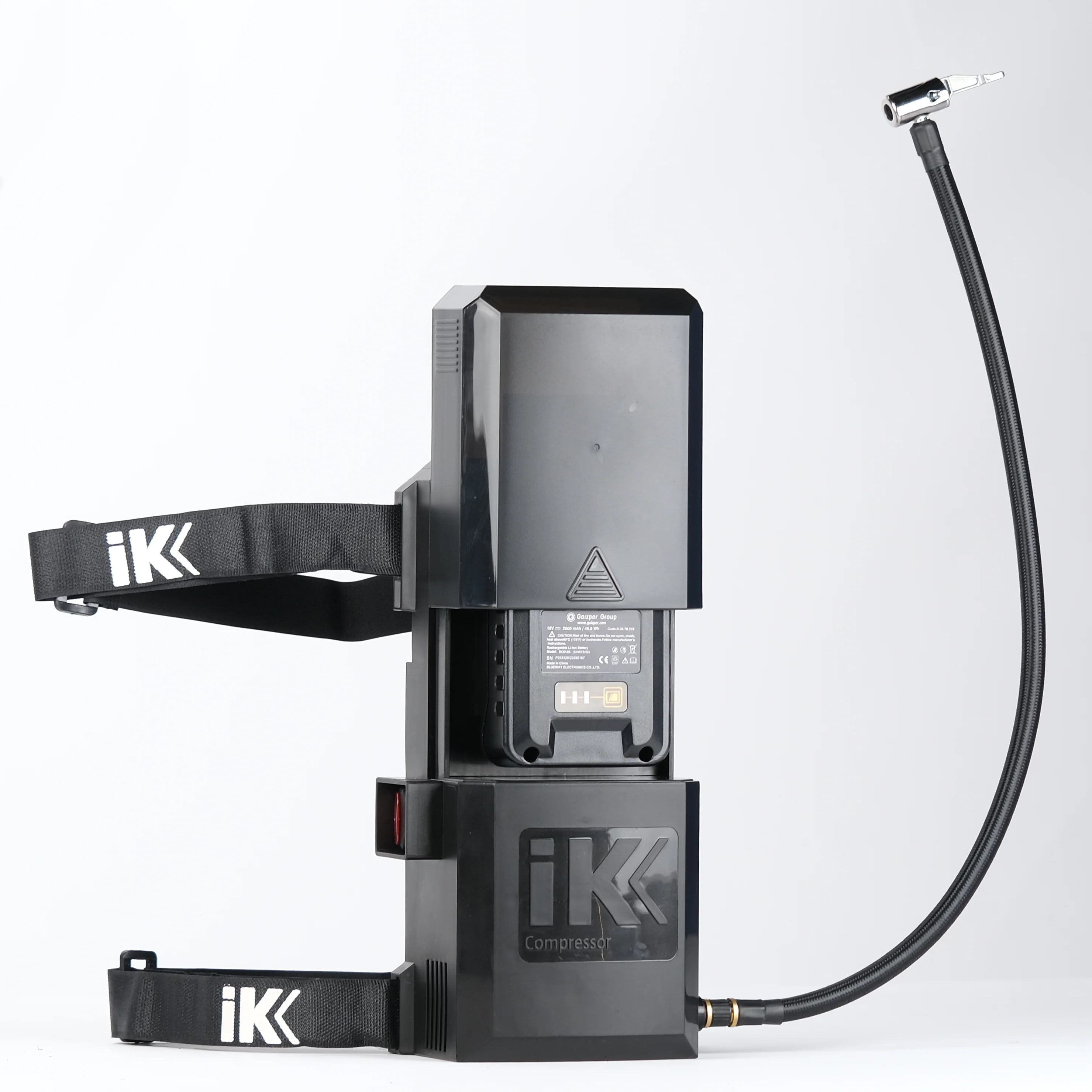 iK E Foam Pro 12 with Battery Powered Air Compressor - Image 3
