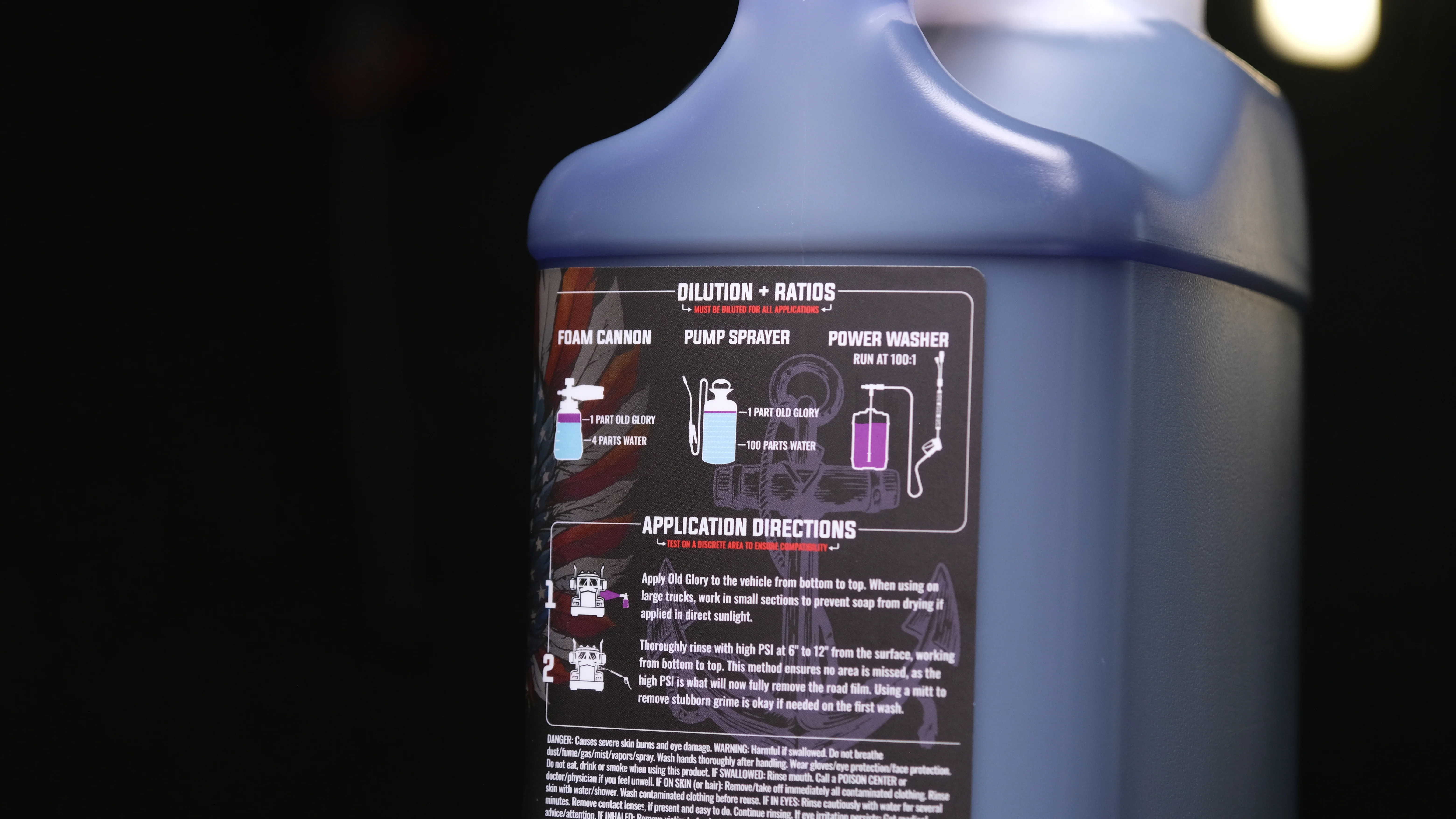 Old Glory: Touch Free Active Foam Vehicle Wash - Image 4