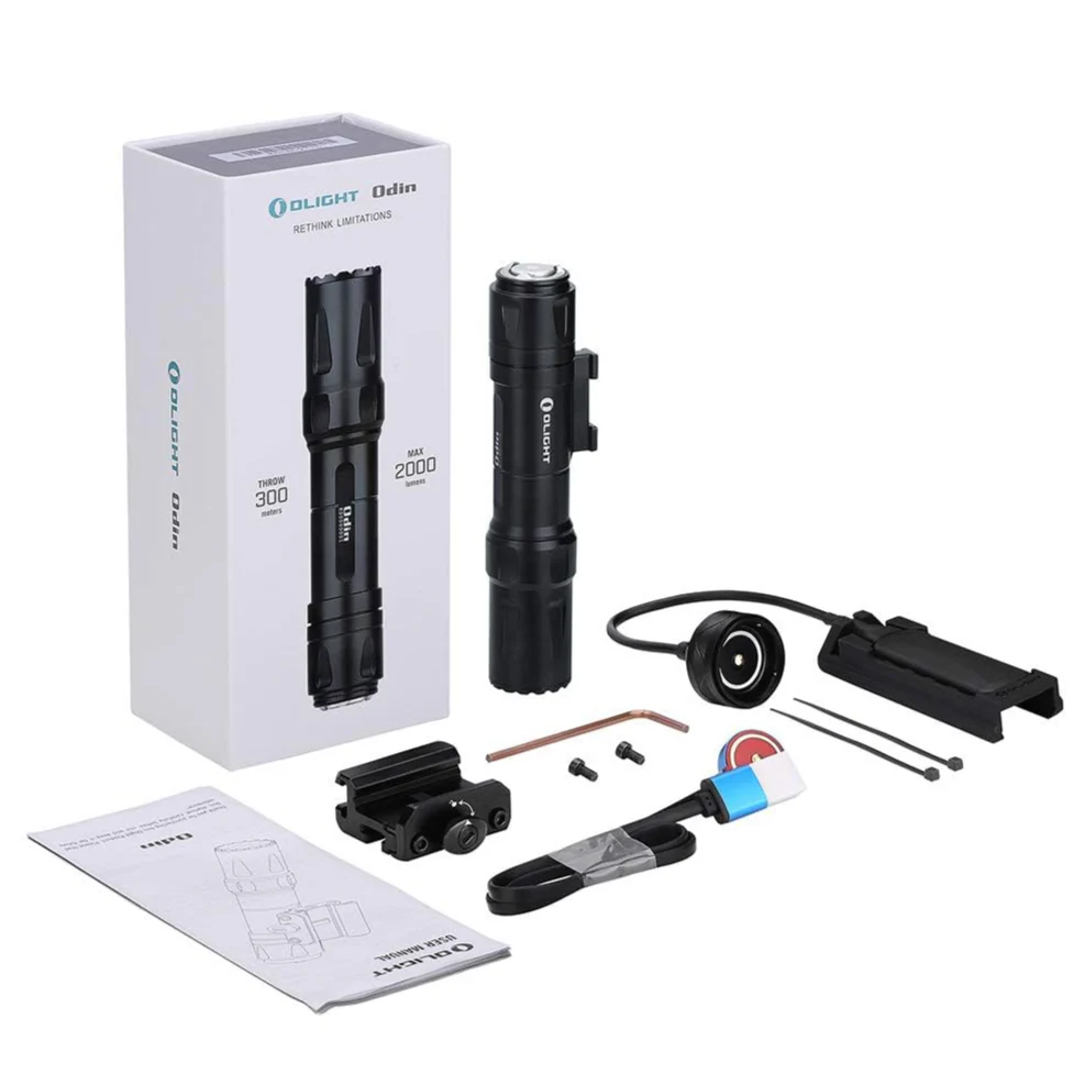OLIGHT Odin Rail Mounted Rechargeable Tactical Flashlight - Image 8
