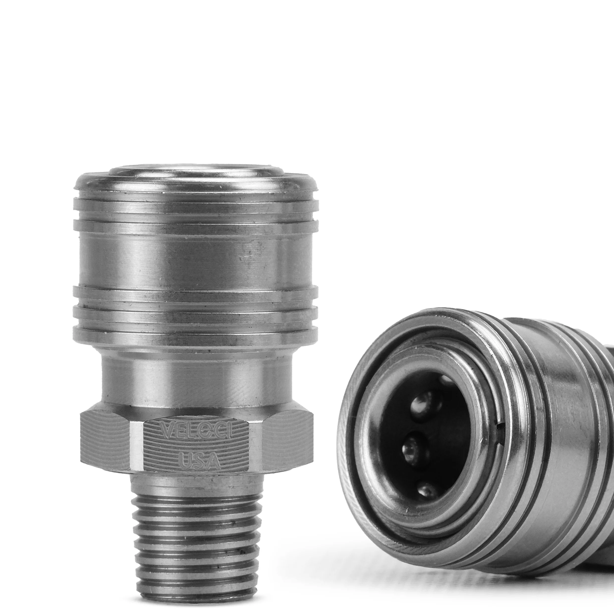 PRIMA Stainless Steel QC Coupler: 1/4" Male - Image 4