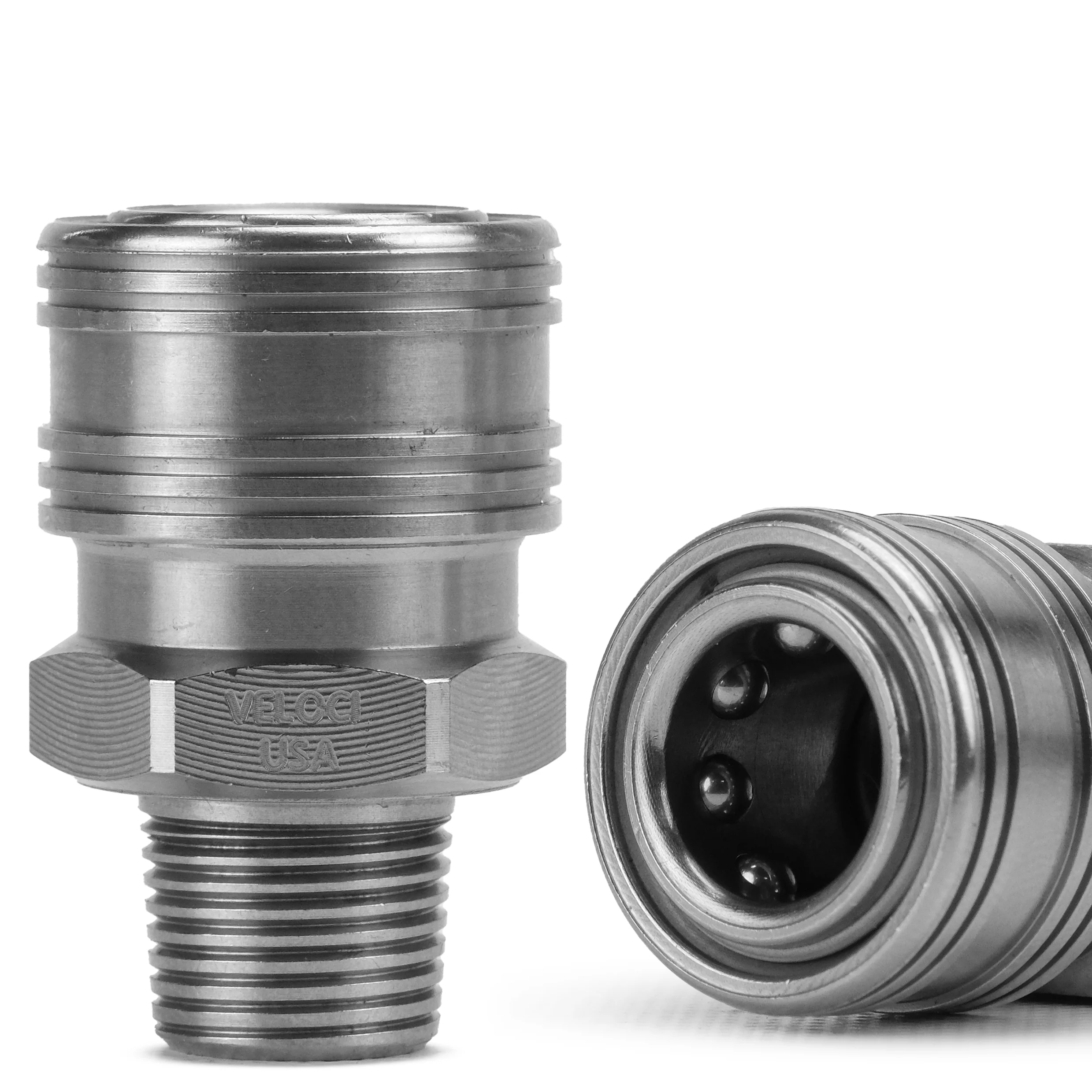 PRIMA Stainless Steel QC Coupler: 3/8" Male - Image 4
