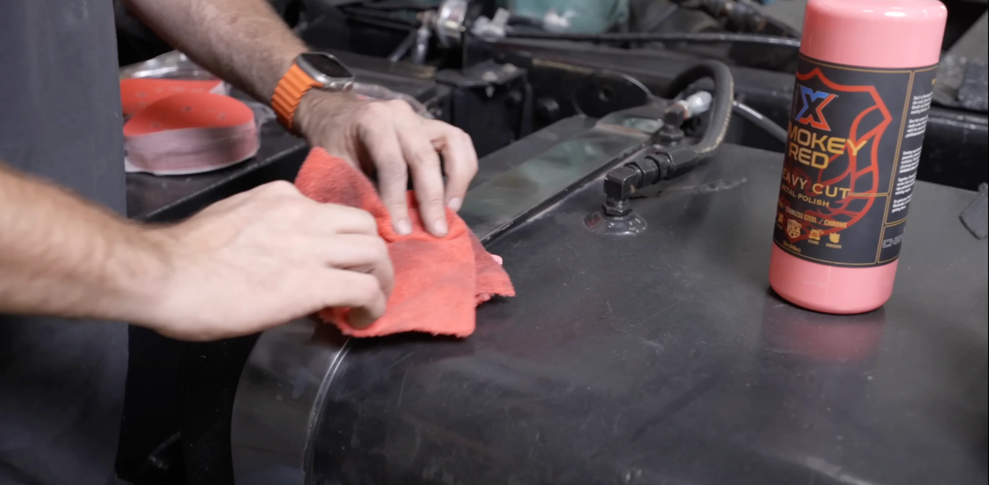 Smokey Red: Heavy Cut Metal Polish - Image 5