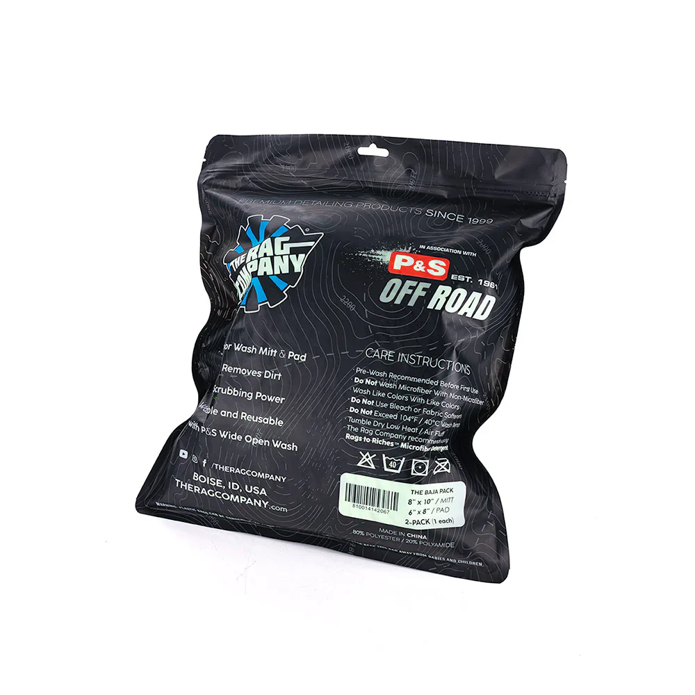 The Rag Company Off road Baja Combo: Wash Mitt + Wash pad 2 Pack - Image 4