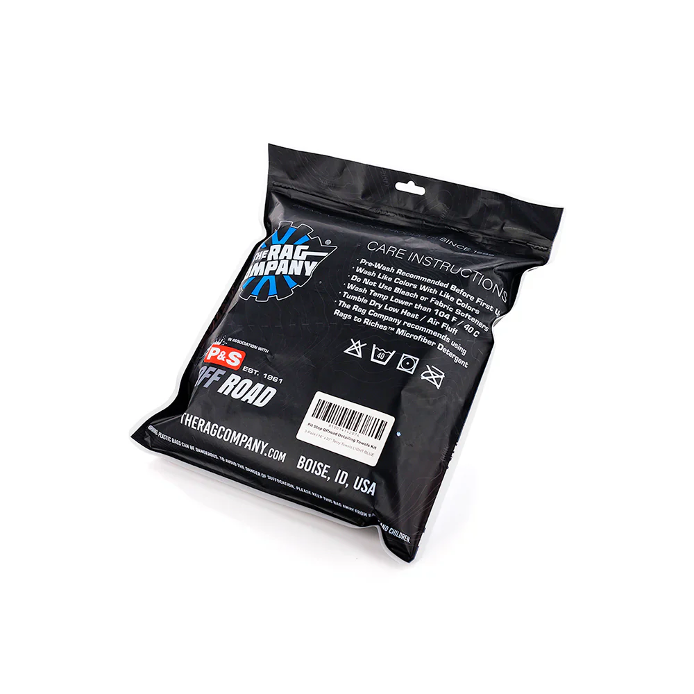 The Rag Company Off Road Crew Chief Buffing Towel: 3 Pack, 16" X 27" - Image 3
