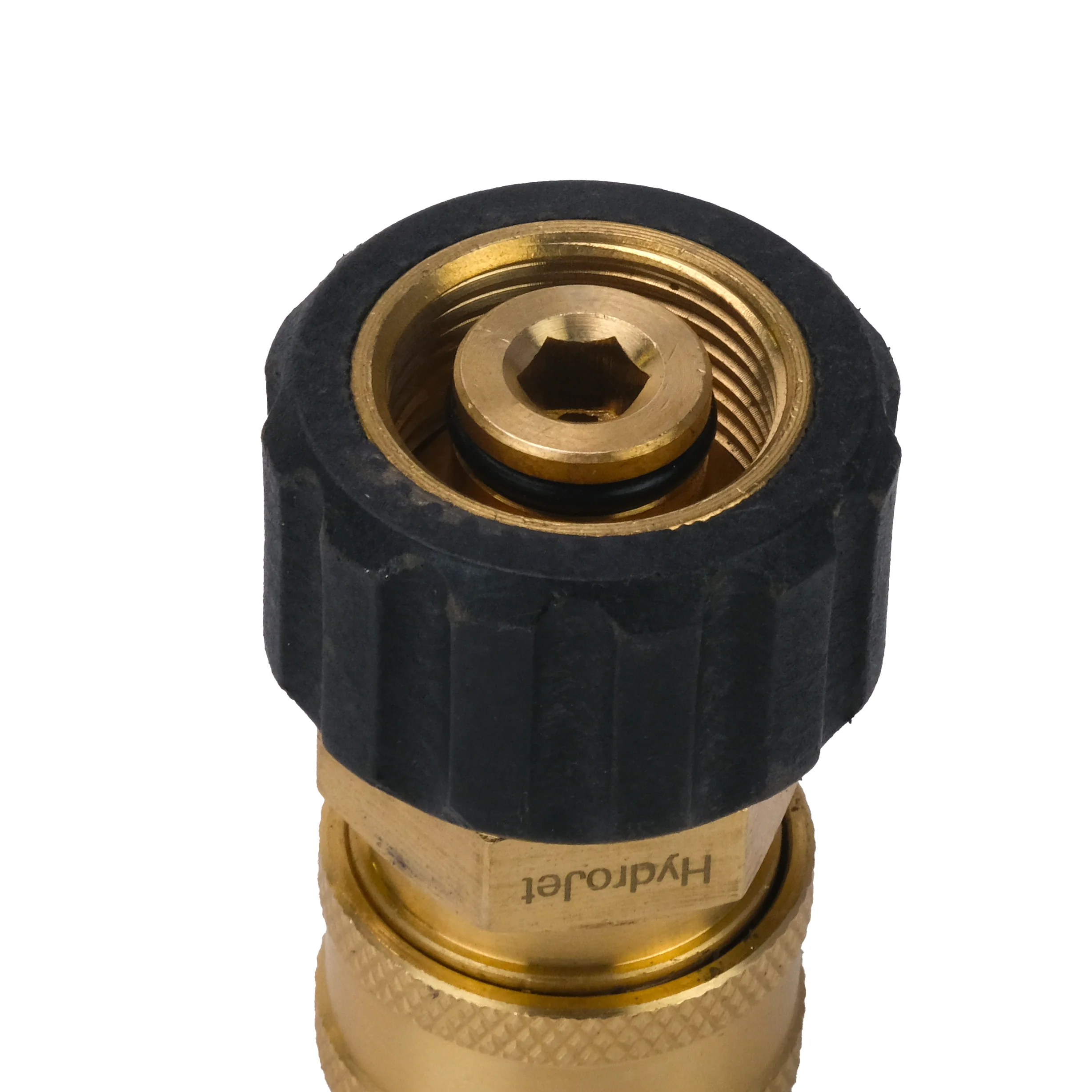 Veloci MTM Hydro 3/8" QC Brass Coupler x M22 F 14mm Twist Coupler - Image 2